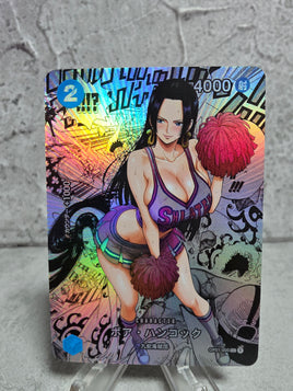 Boa Hancock Comic 4x Set Holographic