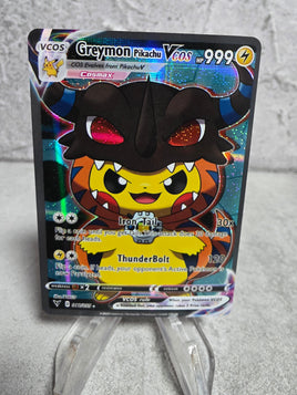 Greymon Pikachu Vcos Holographic