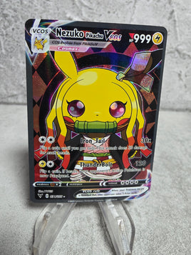 Nezuko Pikachu Vcos Holographic