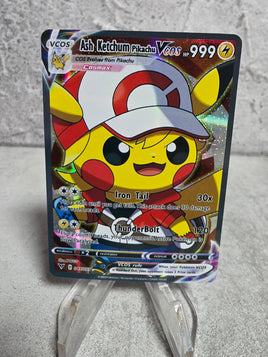 Ash Ketchum Pikachu Vcos Holographic