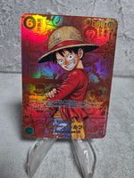 Monkey D.Luffy Red Comic Holographic