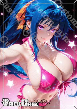 Akeno Himejima Waifu Card Holographic