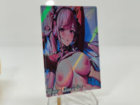 Alice NIKKE Waifu Cards Sexy Look Holographic