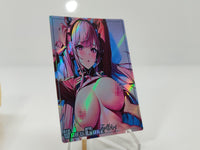 Alice NIKKE Waifu Cards Sexy Look Holographic