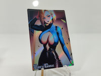 Android 18 V1 WAIFU CARDS SEXY LOOK HOLOGRAPHIC