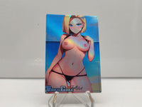 Android 18 DBZ Waifu Cards Sexy Look Bikini Holographic