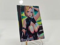 Android 18 V5 WAIFU CARDS SEXY LOOK HOLOGRAPHIC