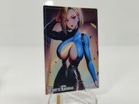 Android 18 V1 WAIFU CARDS SEXY LOOK HOLOGRAPHIC