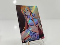 Asuna V2 WAIFU CARDS SEXY LOOK HOLOGRAPHIC