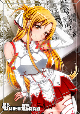 Asuna V1 WAIFU CARDS SEXY LOOK HOLOGRAPHIC