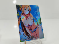 Asuna V4 WAIFU CARDS SEXY LOOK HOLOGRAPHIC