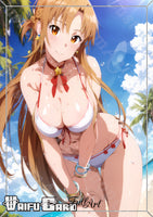 Asuna V4 WAIFU CARDS SEXY LOOK HOLOGRAPHIC