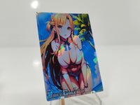 Asuna V3 WAIFU CARDS SEXY LOOK HOLOGRAPHIC