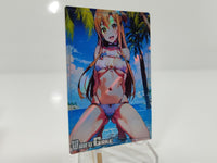 Asuna WAIFU CARDS SEXY LOOK HOLOGRAPHIC