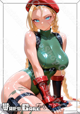 Cammy White Waifu Card Holographic V13