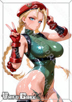 Cammy White Waifu Card Holographic V14