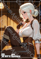 Ciri Waifu Card Holographic V1