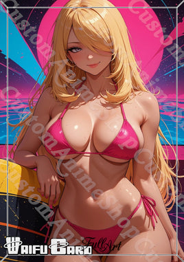 Cynthia Waifu Card Holographic