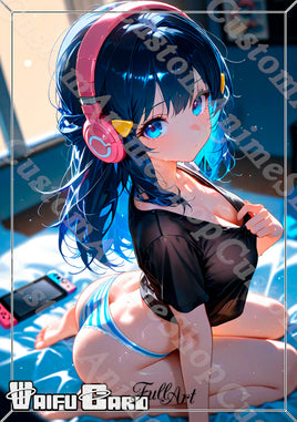 Dawn Waifu Card Holographic