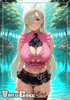 Elizabeth Lioness Waifu Card Holographic V4