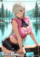 Elizabeth Lioness Waifu Card Holographic V5