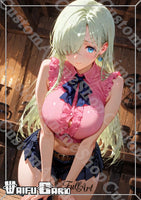 Elizabeth Lioness Waifu Card Holographic V8