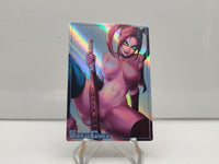 Harley Quinn Waifu Cards Sexy Look Holographic