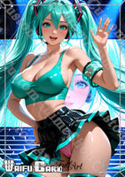 Hatsune Miku Waifu Card Holographic V5