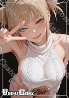 Himiko Toga Waifu Card Holographic V4