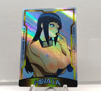 Hinata V1 Waifu Cards Sexy Look Holographic