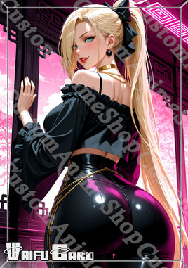Ino Yamanaka Waifu Card Holographic V3