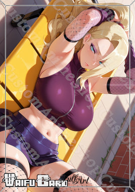 Ino Yamanaka Waifu Card Holographic V6