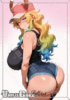 Lucoa Waifu Card Holographic V1