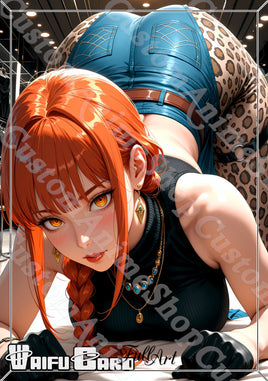 Makima Waifu Card Holographic V5