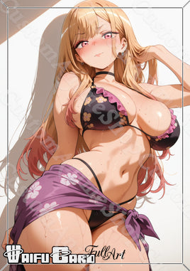 Marin Kitagawa Waifu Card Holographic V4