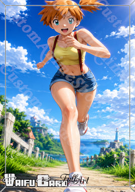 Misty Waifu Card Holographic V7