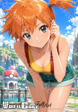 Misty Waifu Card Holographic V2