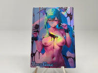 Morrigan Aensland V2 Waifu Cards Sexy Look Holographic