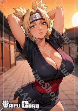 Temari Waifu Card Holographic V3
