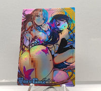 Asuna Sword Art Online V1 Waifu Cards Sexy Look Holographic