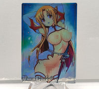 Asuna  Waifu Cards Sexy Look Holographic