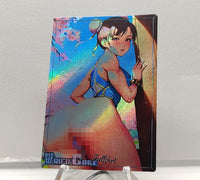 Chun-Li Waifu Cards Sexy Look Holographic