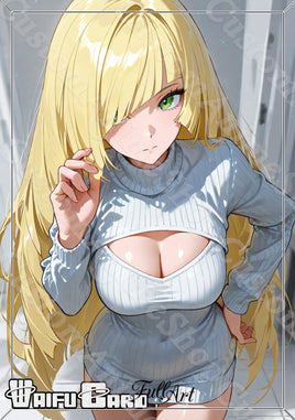 Lusamine Waifu Card Holographic