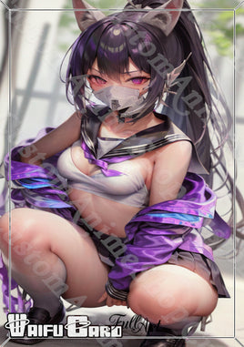 Sin Nikke V4 WAIFU CARDS SEXY LOOK HOLOGRAPHIC