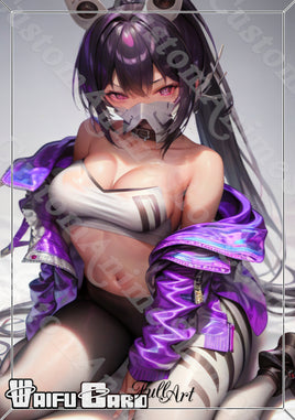 Sin Nikke V1 WAIFU CARDS SEXY LOOK HOLOGRAPHIC